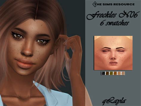 The Sims Resource Freckles N06
