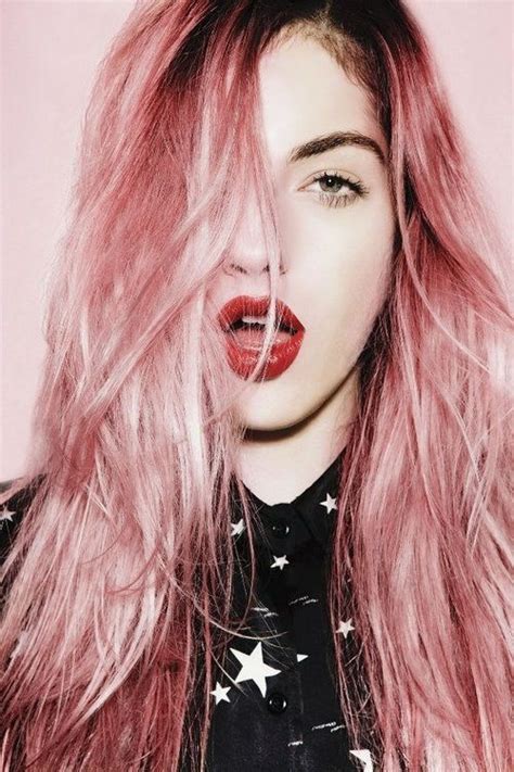 Dusty Rose Hair Color Code Haircut Hairstyle