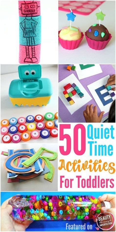 Quiet Time Activities For Preschoolers And Toddlers Artofit