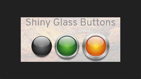 Shiny Glass Buttons With Css Variables Youtube