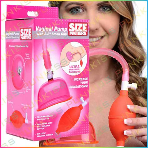 Size Matters Pussy Pump Vaginal Clitoral Suction Sex Toyfemale Labia