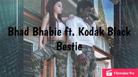 Bhad Bhabie Ft Kodak Black Bestie Lyrics YouTube