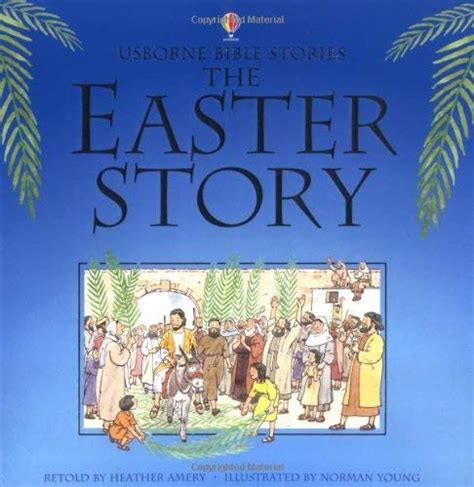 The Easter Story Usborne Bible Tales By Amery Heather Paperback Book