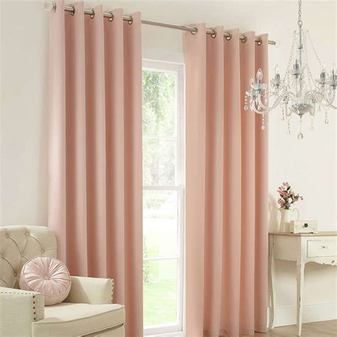 Everything from the old style pretty bed curtains, to the rocking horse, to the floor mat are done up in delicate pinks in this luxury bedroom for a little princess dressed in pink. Curtain:Light Pink Curtains Inspirational Blush Claire ...