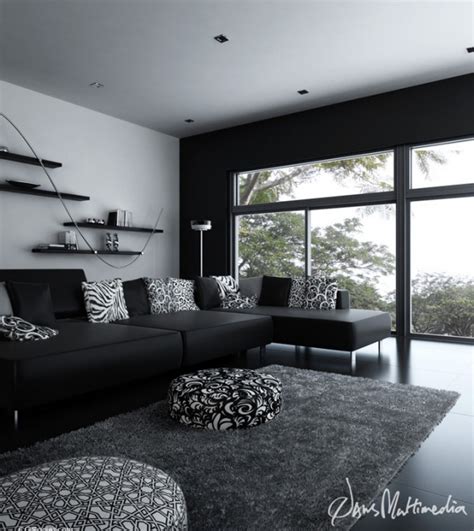 Black And White Interior Design Ideas And Pictures