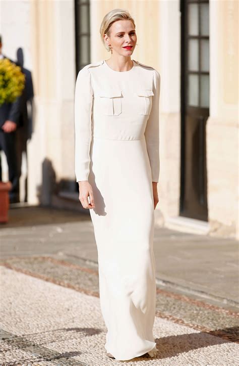 Princess Charlene Of Monaco Best Dresses Outfits Pics