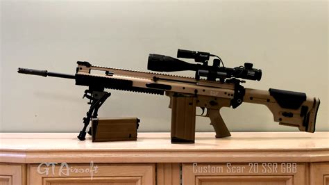 20 x 20ft wooden garage by regency timber buildings. Custom Scar 20 SSR GBB Airsoft - YouTube