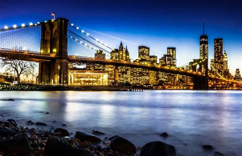 Sunset Brooklyn Bridge Dark By Kay Uwe Goetze On 500px