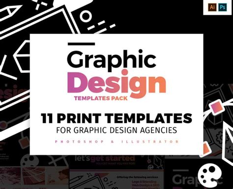 Graphic Design Templates For Photoshop And Illustrator Brandpacks