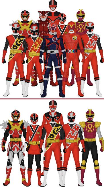 All Super Sentai And Power Rangers Golds By Taiko554 On Deviantart