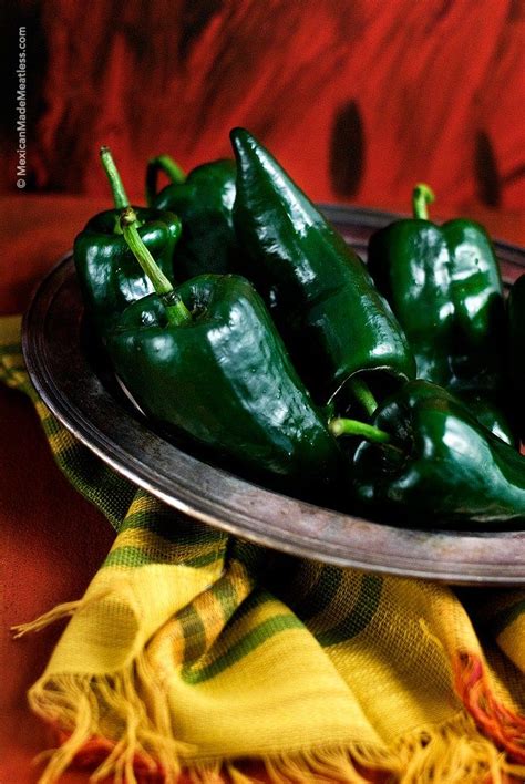 How To Roast Poblano Peppers Over An Open Flame Poblanopeppers