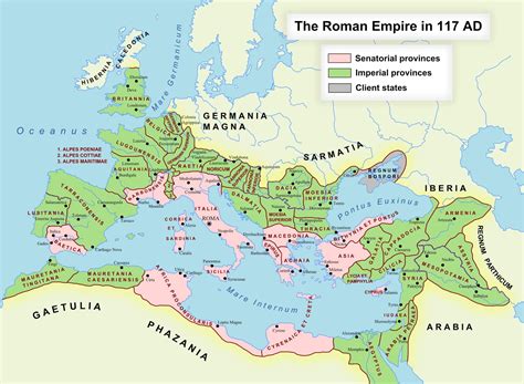 The Roman Empire At Its Territorial Height Vivid Maps