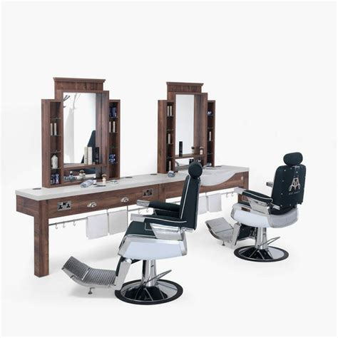 Rem Montana Barbers 2 Position Furniture Package Dsf Uk