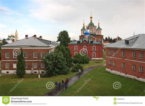 Uspensky Brusensky Monastery In The Kolomna Kremlin Russia Editorial