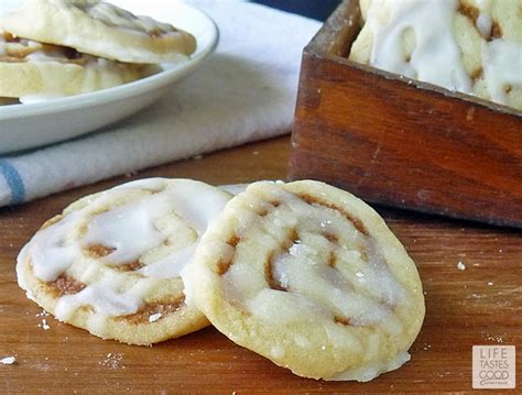 Cinnamon Roll Cookies Recipe Life Tastes Good