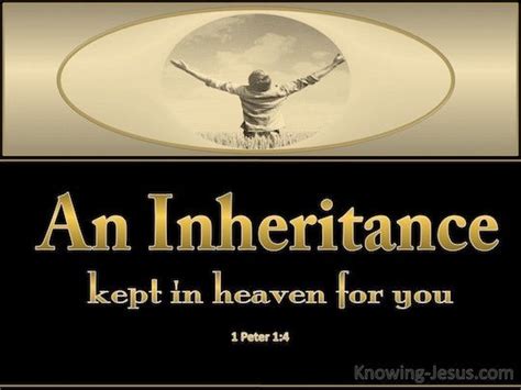1 Peter 14 To Obtain An Inheritance Which Is Imperishable