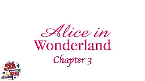 Alice in Wonderland Chapter 3 - YouTube