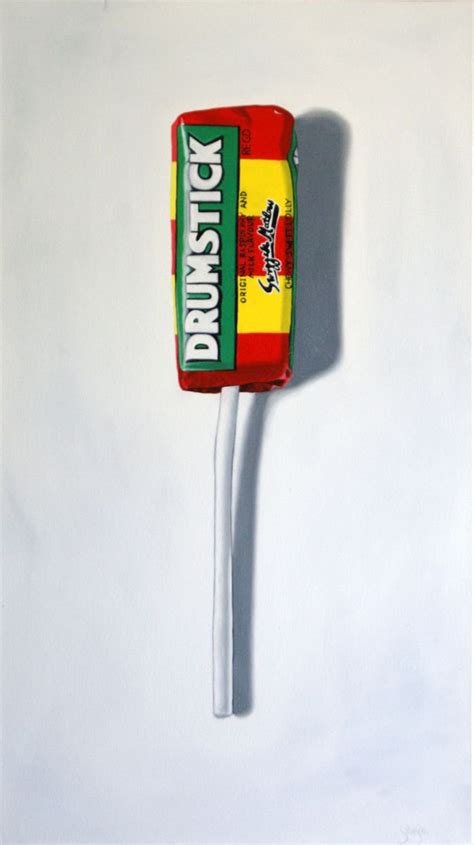Drumstick Lolly Oil Painting By Steven Shaw Artfinder