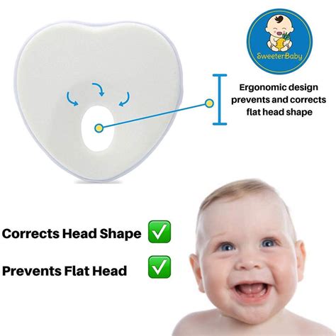 Baby Pillow For Flat Head Syndrome Prevention Prevent Plagiocephaly F