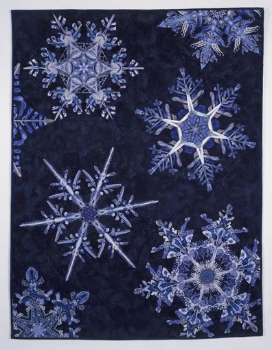 Quilt Inspiration Ice Crystals