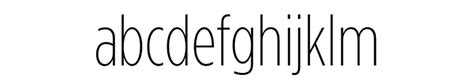 Gotham Condensed Extra Light Font What Font Is