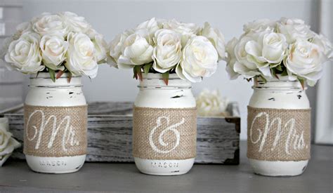 Mason Jar Wedding Centerpieces For Every Wedding Chicwedd