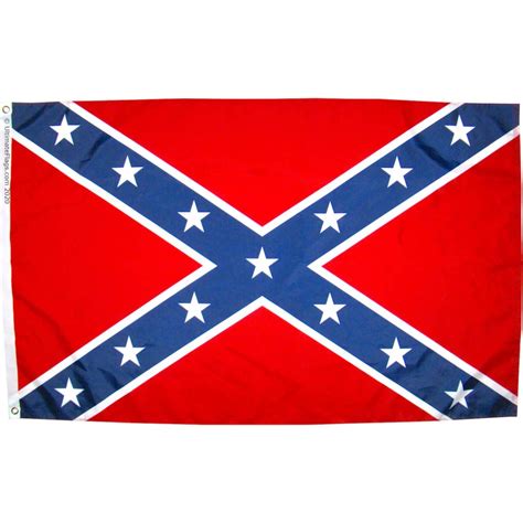 Rebel Flag Confederate Battle Flag Nylon Printed Outdoor Flags 3