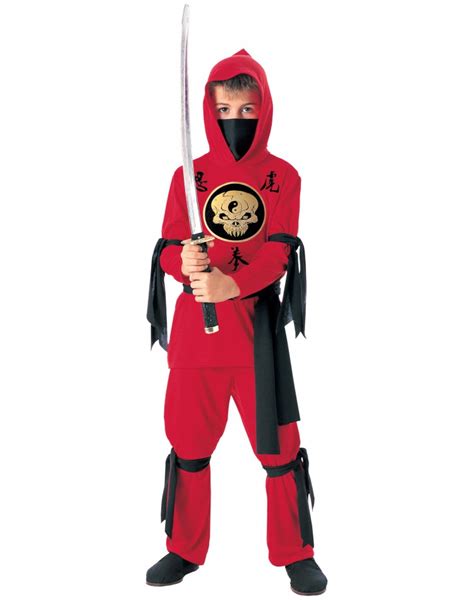 Red Ninja Suit Costume