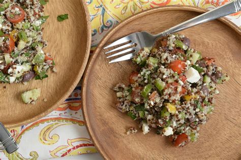 Greek Quinoa Salad Tanya S Kitchen