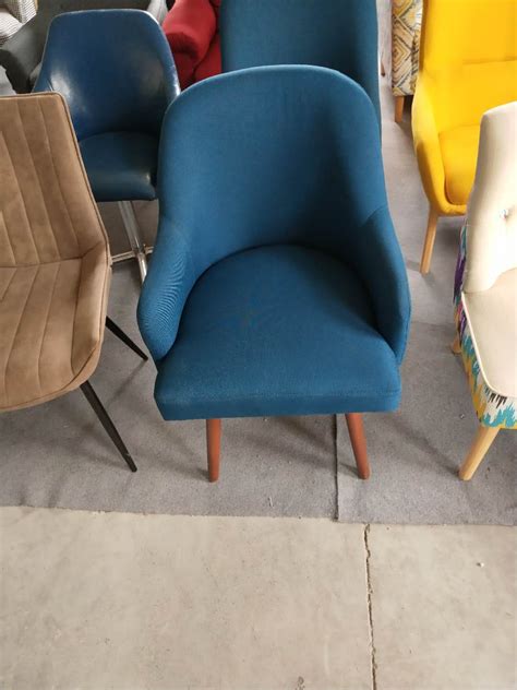 Chair covers can easily transform the look and feel of your dining room. OK-OUZL1015 Fabric Cushion Kitchen Chairs with Sturdy ...