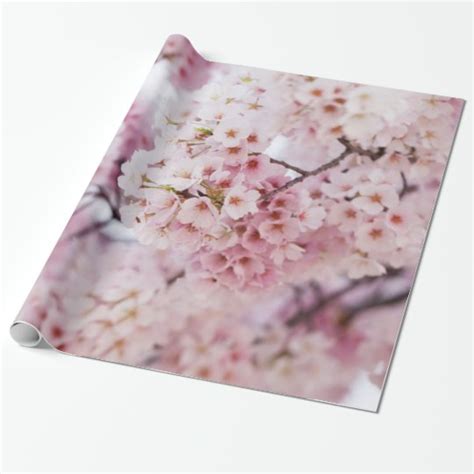 Cherry Blossoms Wrapping Paper Uk