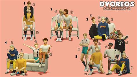 Dyoreos Pose Request 01 Poses Sims Mods Sims 4