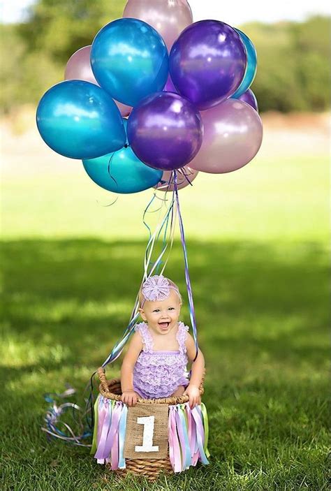 22 Fun Ideas For Your Baby Girls First Birthday Photo Shoot День