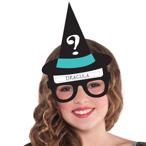 Hallo Ween Friends Guess Who Glasses Game Party Delights