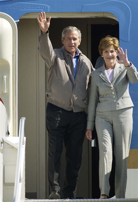 George W Bush And Laura Bush Celebrate 40th Wedding Anniversary Abc7 San Francisco