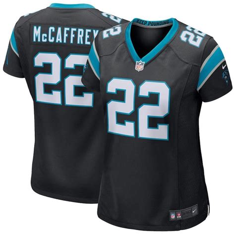 A Womens Carolina Football Jersey With The Number 22 On It Black And Blue