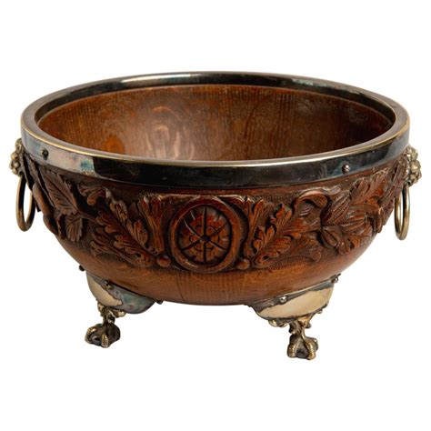 Martha Sturdy Sculptural Polished Bronze and Resin Bowl at 1stDibs