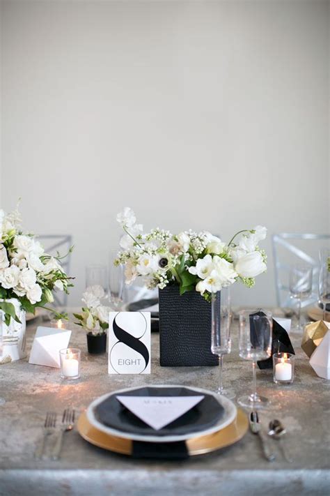 This modern dining tables is best for a small spaced dining room and is best for small family as it comprises of only 4 chairs and a single round shaped dining table. 41 Edgy Modern Wedding Ideas You'll Love - Weddingomania