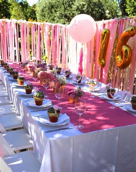 Are You Ready For A Party Backyard Birthday Parties Sweet 16 Birthday