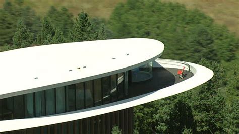 Shot Of Sleeper House By Architect Charles Deaton That Is Elliptical