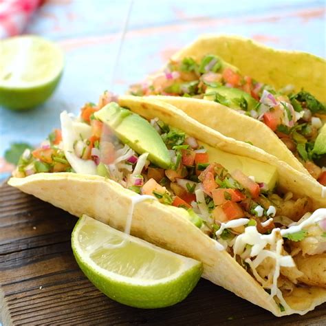 220 calories, 21 g protein, 1 g. Tilapia Fish Tacos - Easy Peasy Meals