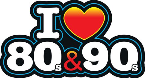 I Love The 80s Logo Png Vector Library Love 80 Y 90 C