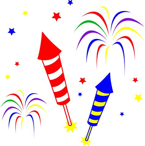Th Of July Fireworks Clip Art Cliparts Co