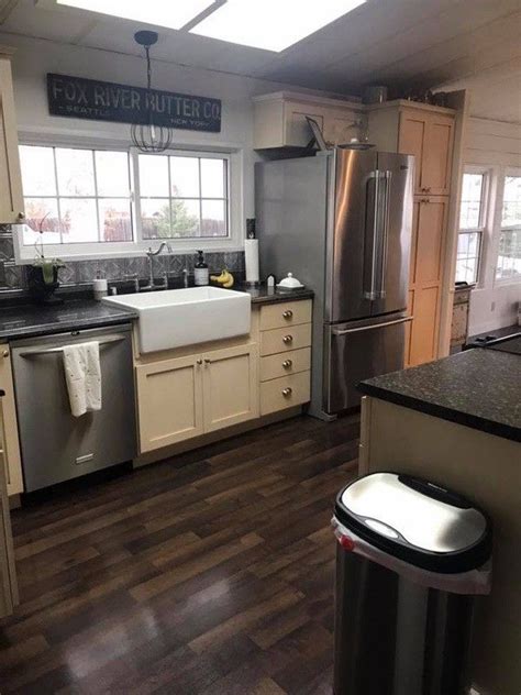 Below are 19 best pictures collection of double wide remodel photo in high resolution. 1984 Double Wide Manufactured Home Remodel Is Farmhouse ...