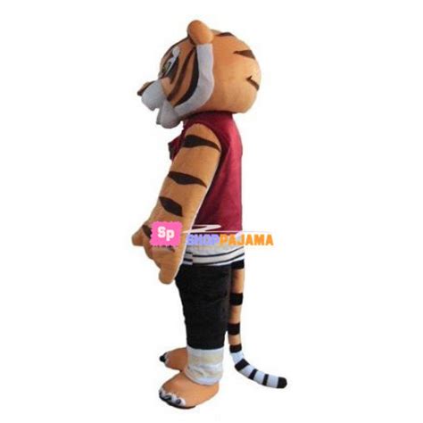 New Tigress Tiger Kung Fu Panda Mascot Costume