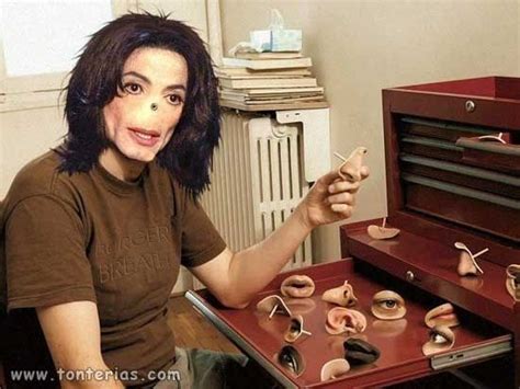 Significado Profundamente Inhibir Michael Jackson No Tenia Nariz Reba O