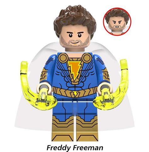 Freddy Freeman Dc Comics Shazam Super Heroes Lego Minifigures Block Toy