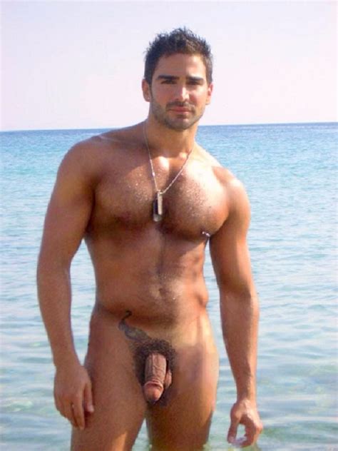 Sportsman Bulge Naked Nude Beach 1