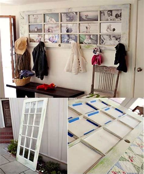 Say you have an old picture frame or found an old picture frame that looks super cool but you don't know what to do with it. DIY French Door Picture Frame - Do-It-Yourself Fun Ideas