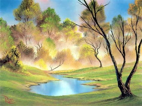 Fine Art Paintings Wallpapers ~ Landscape Wallpapershd